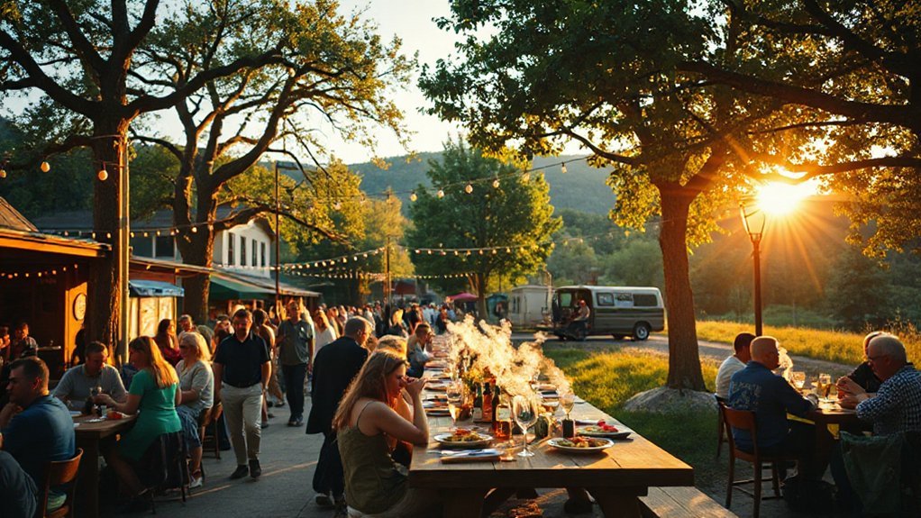 summer festivals patios hiking
