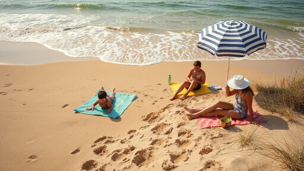 sun swim shade safety