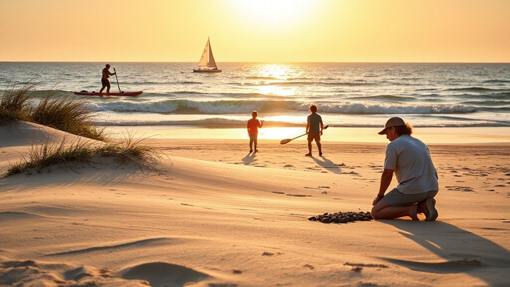 sunrise paddling turtle tours
