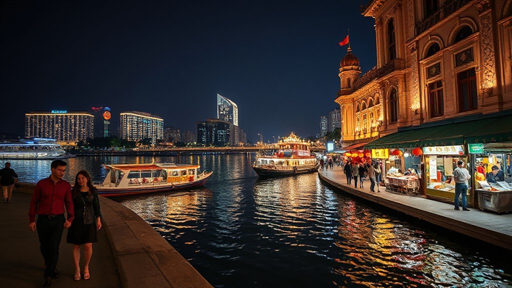 sunset stroll music eats