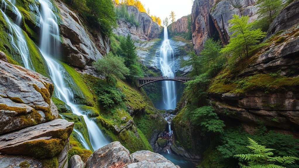 tallulah gorge daytrip waterfall