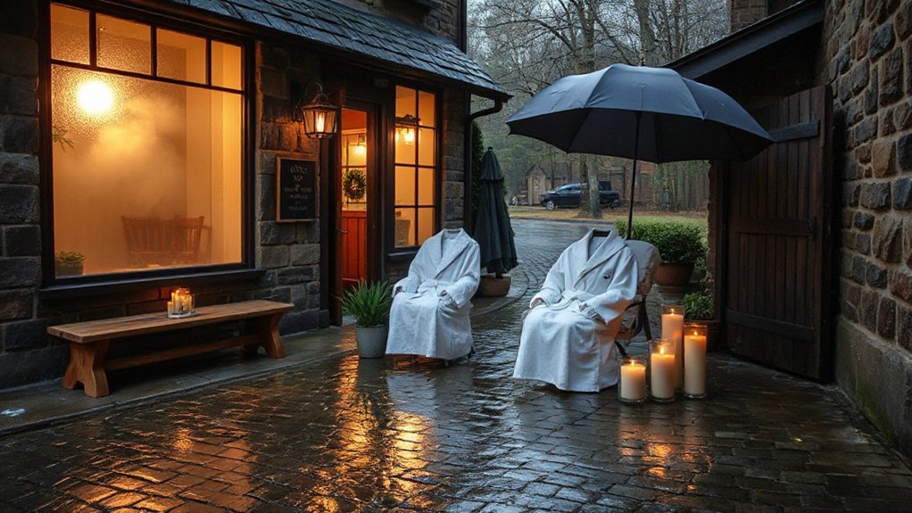 thermal pools massages relaxation