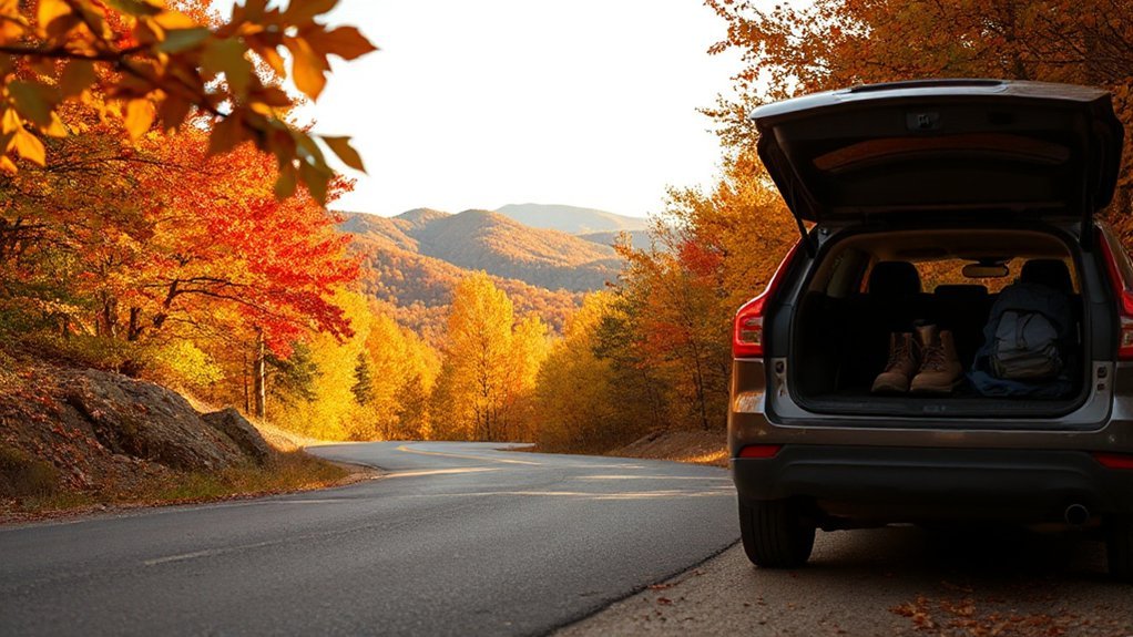 three day scenic fall itinerary