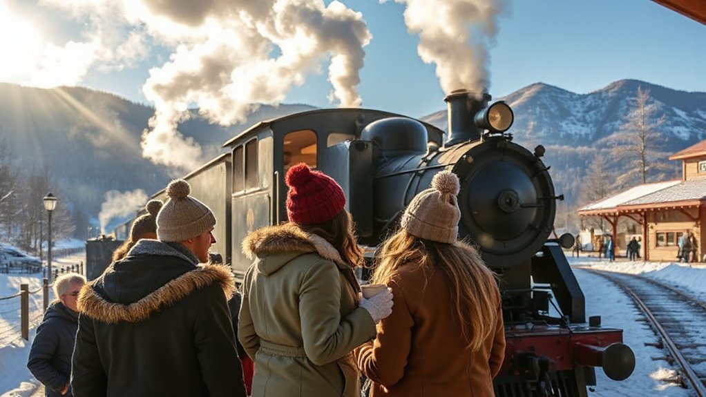 toccoa river winter train