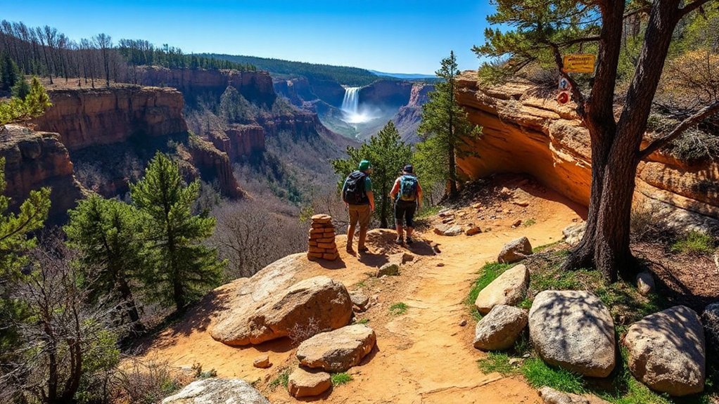 trail difficulty distances precautions