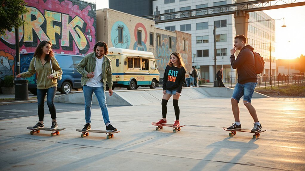 transit murals food community