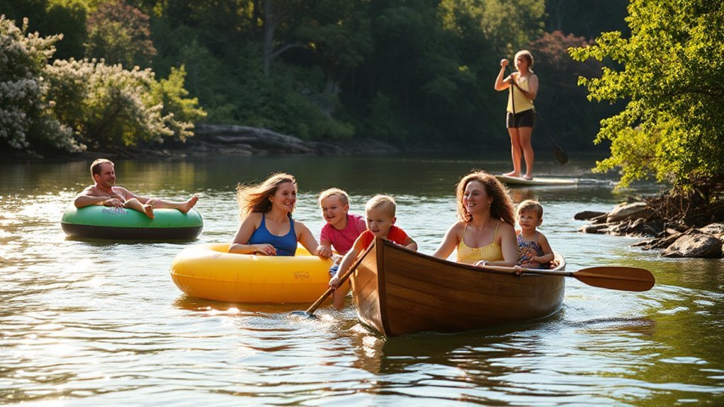 tubing canoeing paddleboarding safely