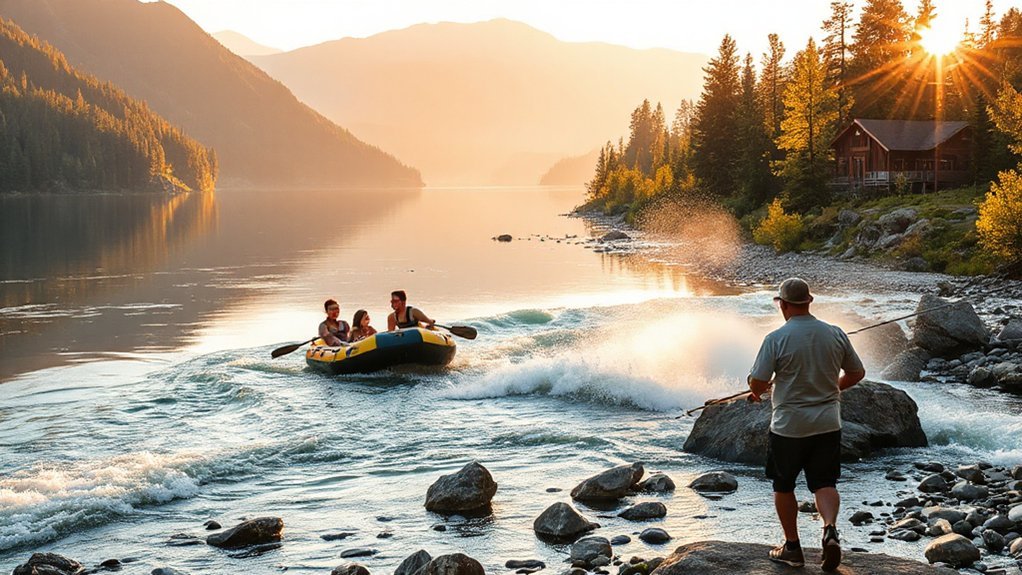 tubing rafting fishing safety