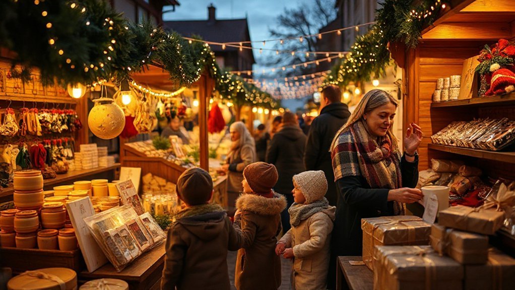 twinkling lights artisan markets