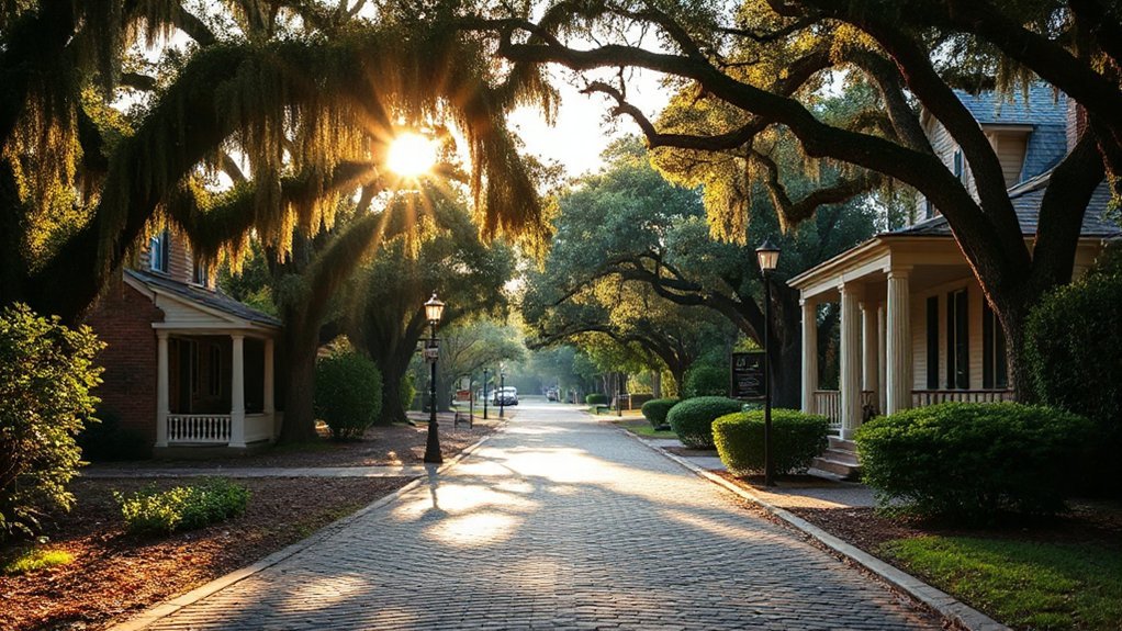 unhurried historic visitor exploration