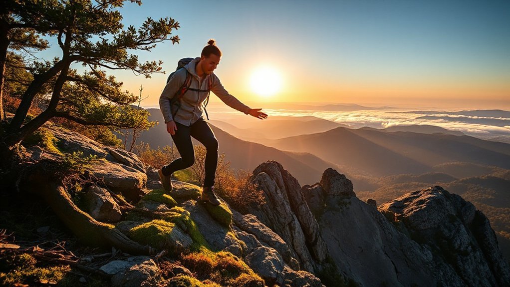 unhurried scenic hikes together