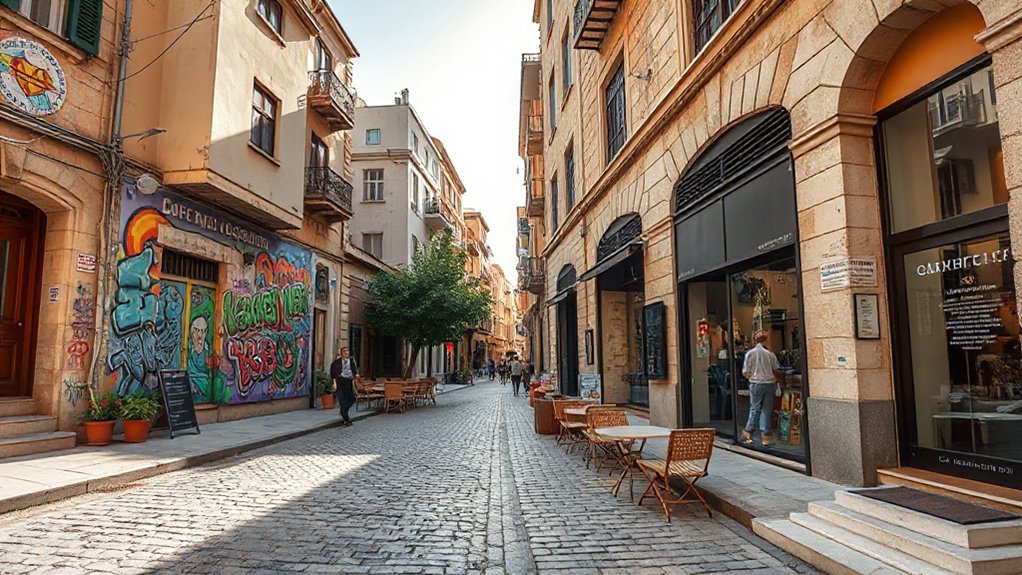 vibrant athens street art