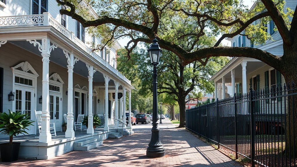 victorian homes and boutiques