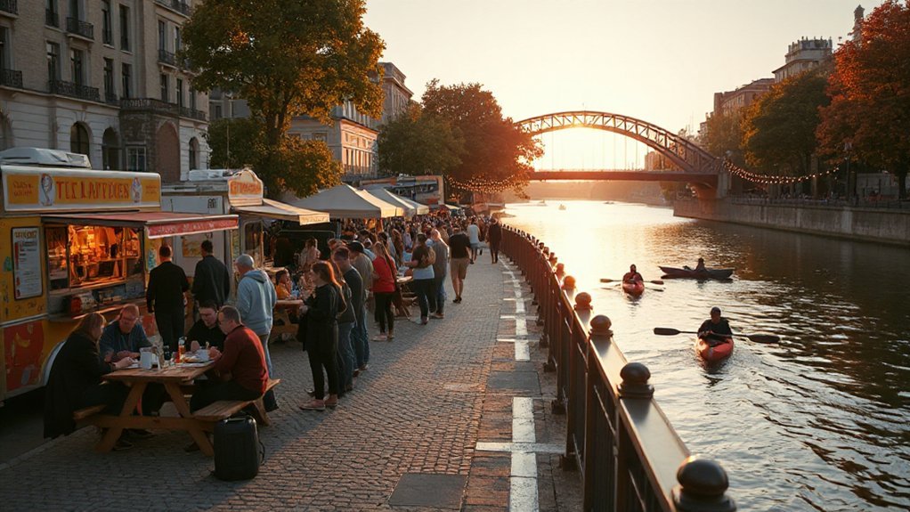 waterfront seasonal food trucks