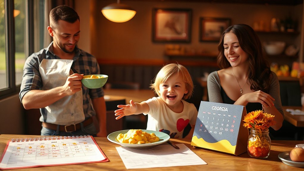 weekly kids eat free nights