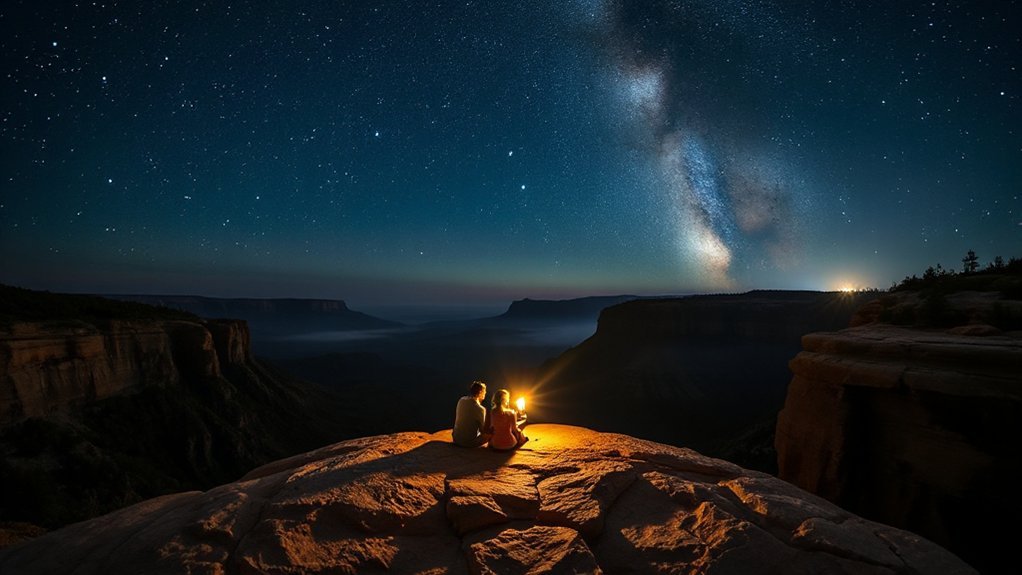 west rim night stargazing