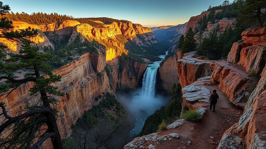 west rim waterfall loop