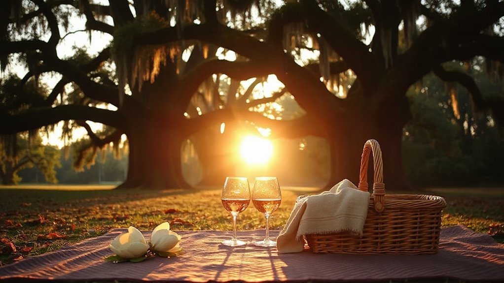 wormsloe live oak picnic